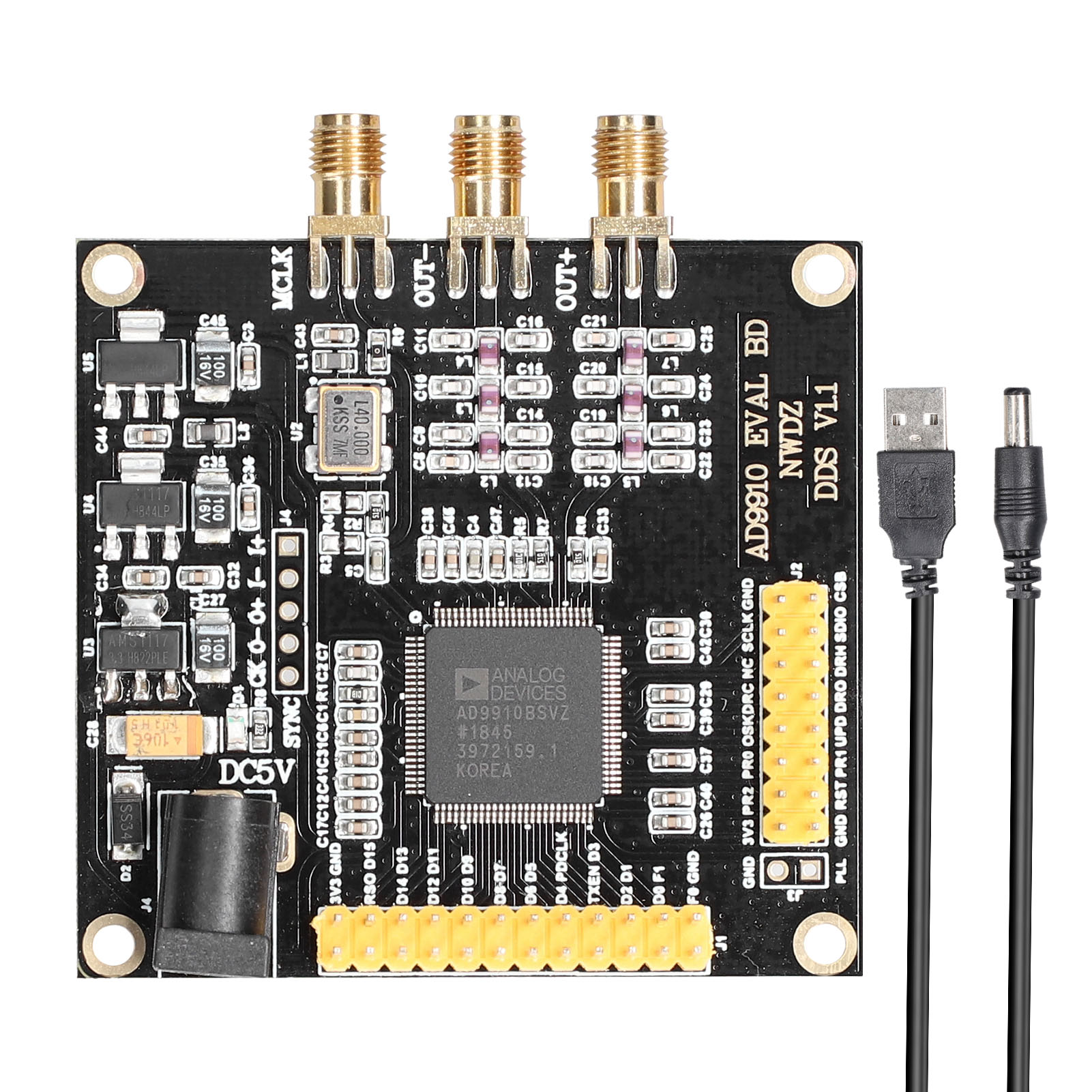 Modulo AD9910 Uscita 400MHz Modulo AD9910 Modulo DDS Generatore Di Segnale DAC 420M Usca Generatore Segnali