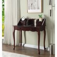thumbnail image 2 of ACME 92985 Maral Writing Computer Hutch Top Home Office Desk, Espresso, 2 of 6