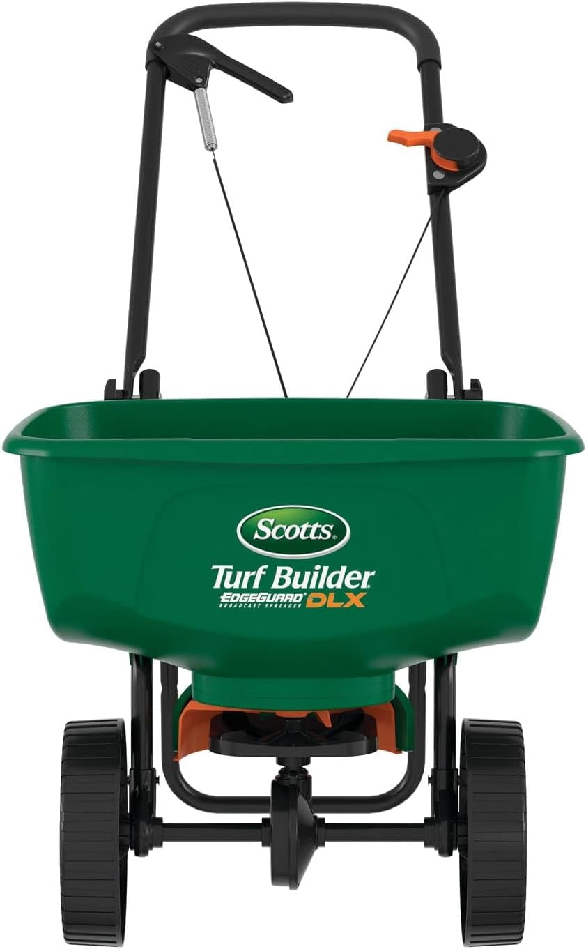 Scotts Turf Builder EdgeGuard Mini Broadcast Spreader - Walmart.com