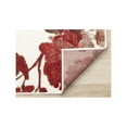 thumbnail image 5 of Alpine Rug Co. Florence Collection Cream/Red Vintage Floral Pattern Area Rug - 5'3" x 7'4", 5 of 10