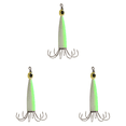 thumbnail image 1 of Señuelo Pesca Con Plantilla Calamar Anzuelo Duro Artificial Pulpo (luminoso 8 Garras) Verde, 1 of 3