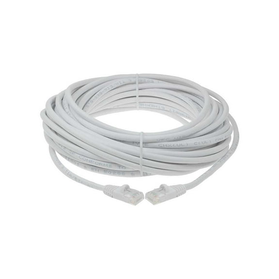 SF Cable Cat5e UTP Ethernet Network Cable, 125 feet- White