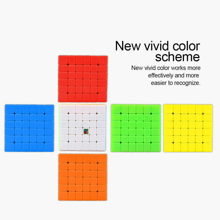 Moyu Meilong 6x6 Magic Cube 66mm Size Stickerless 6x6x6 WCA Competition  Learning&Educational Toys For Children Gift 6x6 v2 Cube