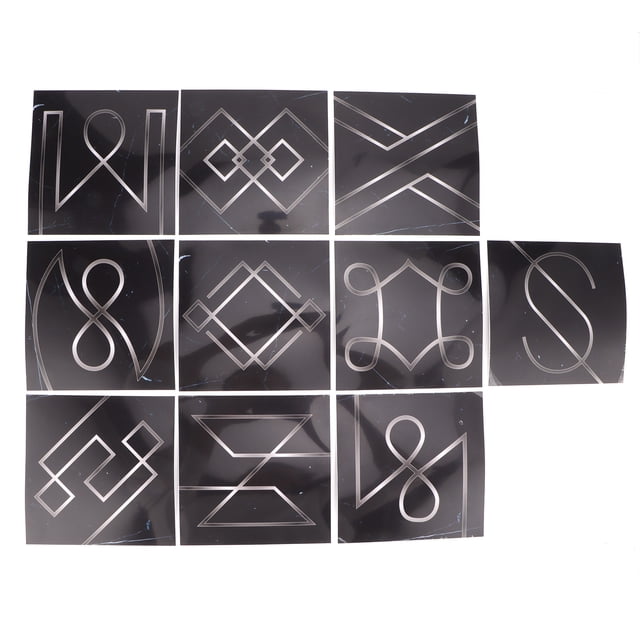 PVC Fondo de Pantalla, Pegatina Autoadhesiva 10 piezas impermeables resistentes un los arañazos para baza para cocinas para dormitorios