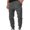 Dark Gray, variant on Men's Slim Jogger Workout Gym Running Bodybuilding Sweatpants Dark Gray M