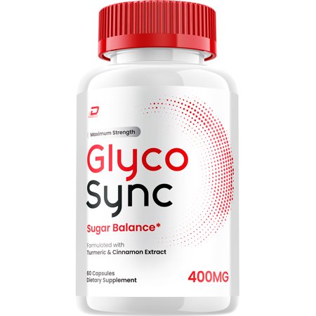 Glyco Sync Capsules – GlycoSync Sugar Optimizer Pills Advanced Supplement All Natural Glyco Sync Maximum Strength Formula Glycogen Support 1 Pack 60 Capsules