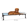 thumbnail image 6 of Veehoo Chew Proof Elevated Dog Bed - Cooling Raised Pet Cot - Rustless Aluminum Frame and Durable Textilene Mesh Fabric, Unique Designed No-Slip Feet for Indoor or Outdoor Use, 6 of 7