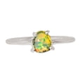 thumbnail image 1 of Natural Ethiopian Opal 925 Sterling Silver Jewelry Rings.7 ALLR-15483, 1 of 1