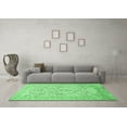 thumbnail image 3 of Ahgly Company Indoor Square Persian Emerald Green Traditional Area Rugs, 3' Square, 3 of 4