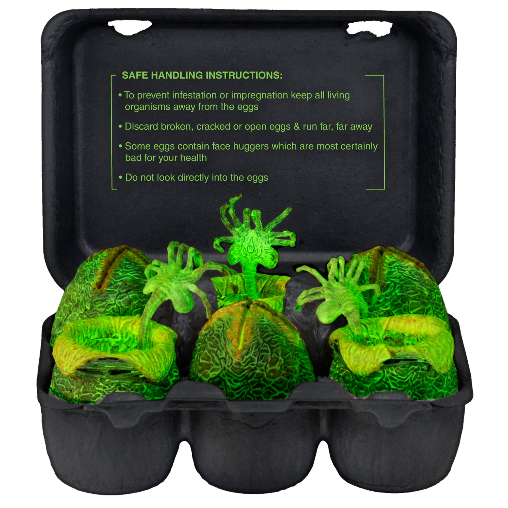 Alien – Glow-in-the-Dark Egg Set in Collectible Carton