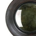 thumbnail image 2 of Benzara BM240279 Miroir Convexe avec Cadre en Bois Rond, Marron - Moyen - Ensemble de 2, 2 of 4
