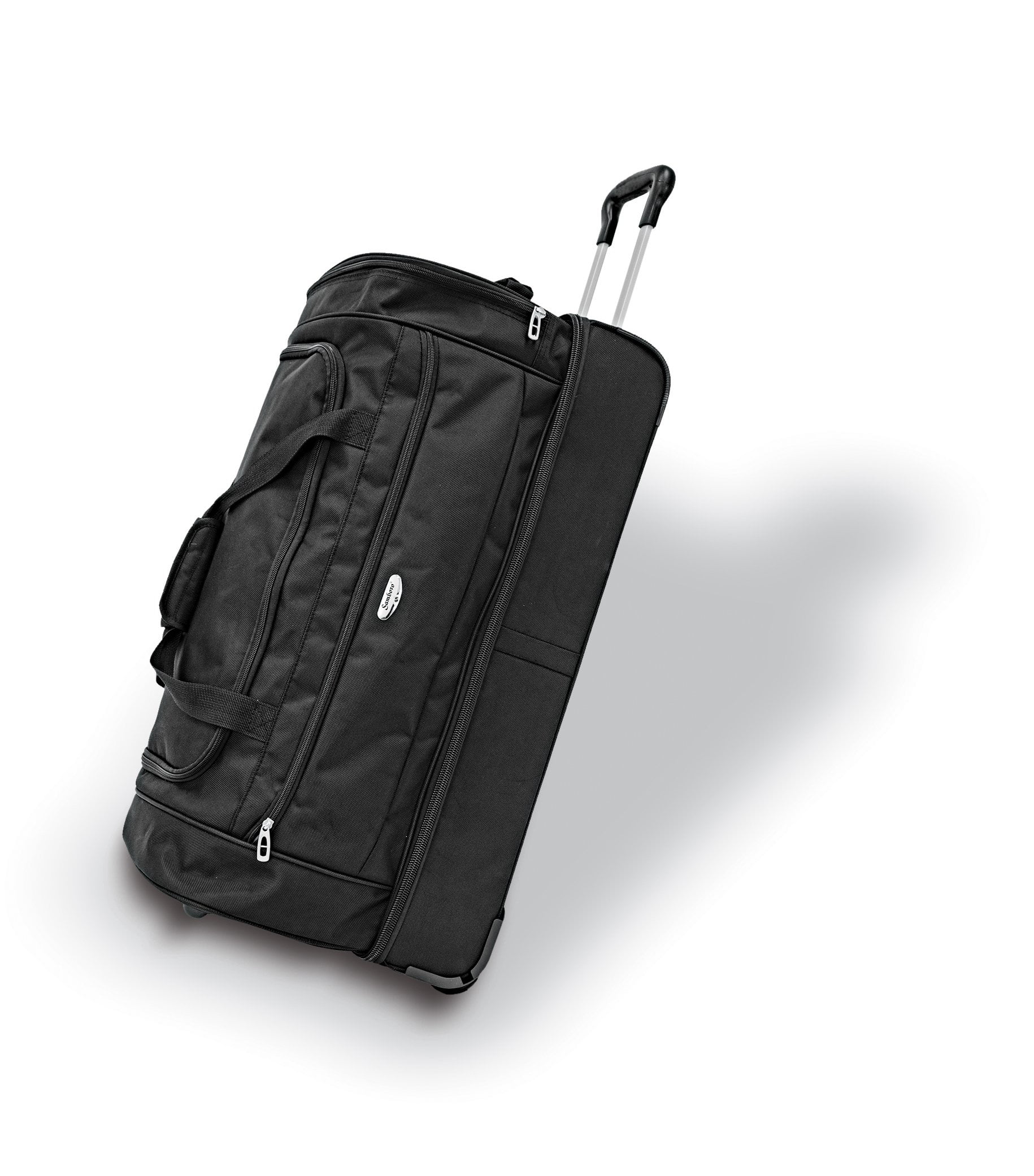 Samboro Signature Wheeled Duffel Luggage Black / 30" Drop Bottom Trolley Duffel Walmart Canada