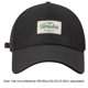 thumbnail image 2 of Gorra de béisbol de algodón Sombrero de malla informal ajustable para deportes al aire libre (negro), 2 of 8