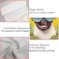 thumbnail image 5 of Hanging Towels 1 Pcs, Dish Towels Dog with Sunglasses Holding Pineapple Absorbent Hand Towels with Hanging Loop Washcloth for Bathroom Kitchen, 5 of 6