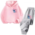 thumbnail image 4 of Sudadera con capucha Aloha Stitch, sudadera de moda, jersey con capucha de anime, dibujos animados, niñas, niños, ropa informal de manga larga, mono de camión Stitch, 4 of 5