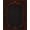 Red, Pattern 7, variant on ODIKA 8'x10' Washable Area Rug Non-Shedding, Easy Care, Dark Red Gold Ornate Gothic Design Intricate Floral Border with Halloween Motif for King Size Bedroom Under Bed, Master Suite