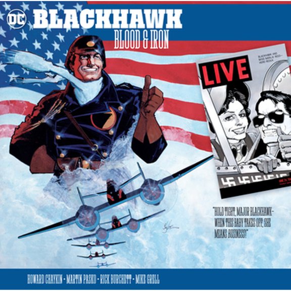 Pre-Owned Blackhawk: Blood & Iron (Hardcover) by Howard Chaykin