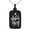 Black, variant on Gold Plated Stainless Steel Super Mom Small Rectangle Dog Tag Charm Pendant Necklace