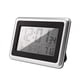 thumbnail image 2 of 2X Atómico Reloj de Pared Digital, Pantalla Lcd Grande, Operado con Batería, Temperatura Interior, Calendario, Mesa de Pie, Posponer Sin Luz de Fondo (Plateado), 2 of 5