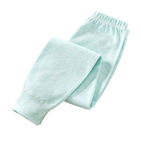 

MIASHUI Girls Sweatpants Toddler Boys Girls Knitted Stretch Pajama Pants Active Athletic Green 3-4 Years