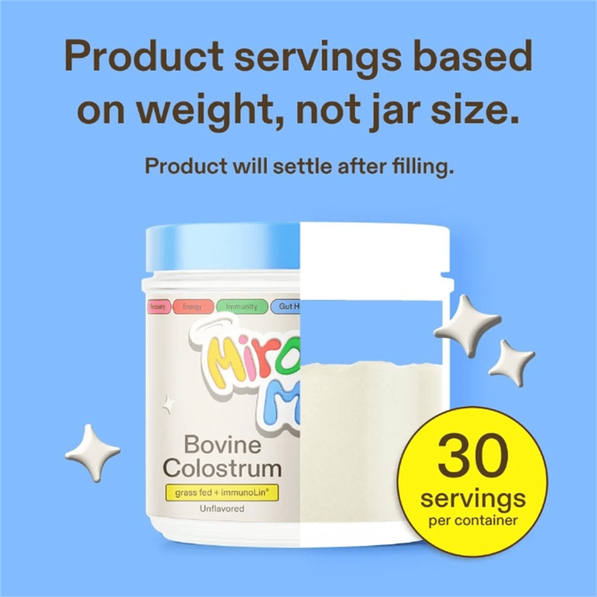 3 Pack Miracle Moo Colostrum