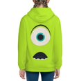 thumbnail image 4 of Monster Inc Girls Boys Graphic Hooded Sweatshirt Sizes 7-20 Pullover Sweatshirt Monster Inc Merch Gifts for Kids Teens, 4 of 7