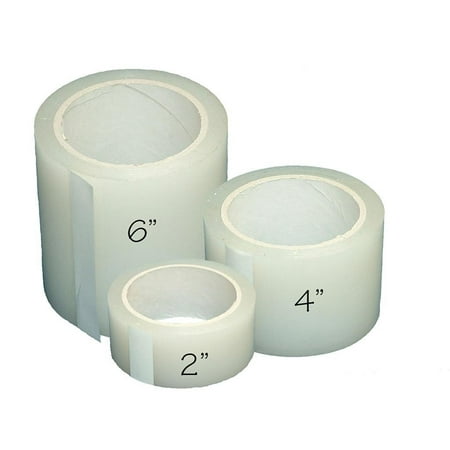 2" / 4" / 6" Greenhouse Plastic Poly Permanent Repair Tape UV Clear - Extra Strong