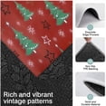 thumbnail image 3 of Red Christmas Tree Pattern Kitchen Rugs Sets Of 3,Kitchen Runner Rugs Non Skid Washable,Decorative Kitchen Floor Mats for Kitchen,Sink,Laundry,17"x30"+ 17"x47" + 17"x59", 3 of 6