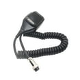 thumbnail image 3 of Micrófono de hombro negro, portátil, con cable, micrófono de altavoz de hombro Micrófono de hombro redondo Micrófono de mano para TS-480Sat 231, 3 of 9
