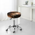 thumbnail image 7 of Vsdgher Animal Cat Print Stool Covers Round,Stretch Round Stool Covers Washable Stool Cushion Slipcover Elastic Chair Covers for 12-14 Inch Chair, 7 of 7