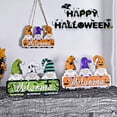 thumbnail image 5 of Thanksgiving Fall Decor Halloween Decor for Home Indoor Outdoor Fall Gnome Door Decor Porch Hanging Sign Halloween Wooden Signs Decorative Wall Plaque Rustic Front Door Decor, 5 of 5