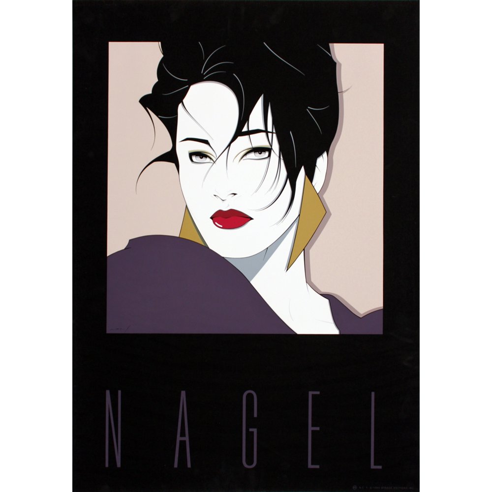 PATRICK NAGEL Commemorative No. 1 34" x 24" Serigraph 1984
