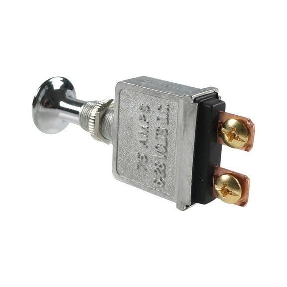 Heavy Duty 75A Push Pull Switch 6-28V Dc 12 Volt 75A Spst 2 Position On-Off