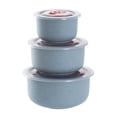 thumbnail image 2 of Homerr Airtight Cereal Bowls with Lid Microwave Safe Food Bowls 3Pcs/Set Cereal Bowls with Lid Lightweight BPA Free Dinner Bowls for Noodles Rice Fruit Soup | Dishwasher Microwave Safe, 2 of 7