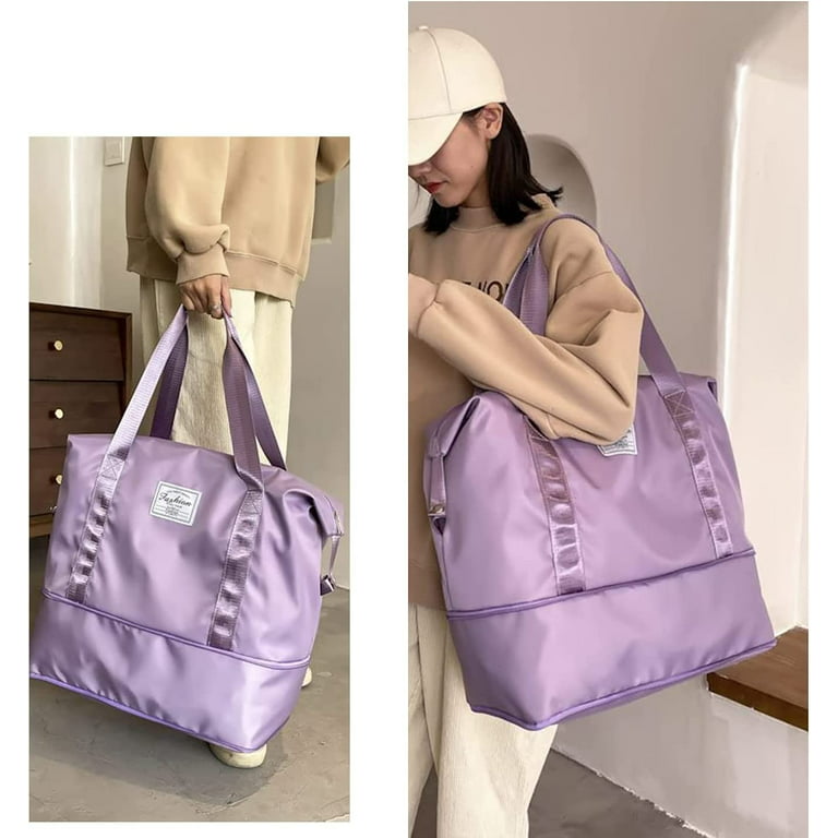 Foldable Travel Duffel Bag, Large Capacity Folding Bag, Travel Lightweight  Waterproof Bag
