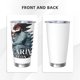 thumbnail image 3 of Vaso Carin Len de 20 oz, taza de viaje para café con aislamiento al vacío de acero inoxidable, taza de café, taza de viaje con tapa, taza térmica para exteriores, 3 of 8