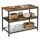 thumbnail image 1 of Isla de cocina VASAGLE UKKI01BX con 3 estantes y encimera grande, 1 of 8