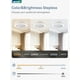 thumbnail image 2 of Ventilador de techo LEDIARY, 22 pulgadas, luz remota sin aspas, 6 velocidades, 2 of 7