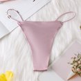 thumbnail image 2 of B91xZ Strings pour Femmes Bikini Sans Couture, Violet TG, 2 of 3