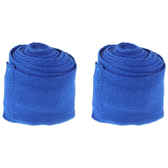 FOMIYES 2 Rolls Boxing Hand Wrap Cotton Wrist Wraps for Weightlifting Protective Gear .25X1.97X0.08in