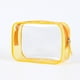 thumbnail image 2 of Bolsa de maquillaje, neceser, neceser grande para mujer, transparente, de gran capacidad, para viaje, neceser de plástico con cremallera., 2 of 3