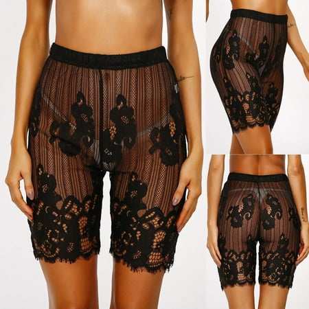 

〖TOTO〗Intimates For Women Lace Flower Interest Model Body Recreational Female Knickers