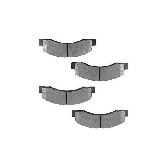 Front Brake Pad Set - Compatible with 1999 - 2004 Ford F-250 Super Duty 2000 2001 2002 2003