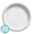 thumbnail image 1 of 8.5" WHITE PLATE, 1 of 3