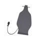 thumbnail image 1 of Cojín inflable de soporte lumbar para coche, accesorios universales para automóviles, cómodo Gris, 1 of 9