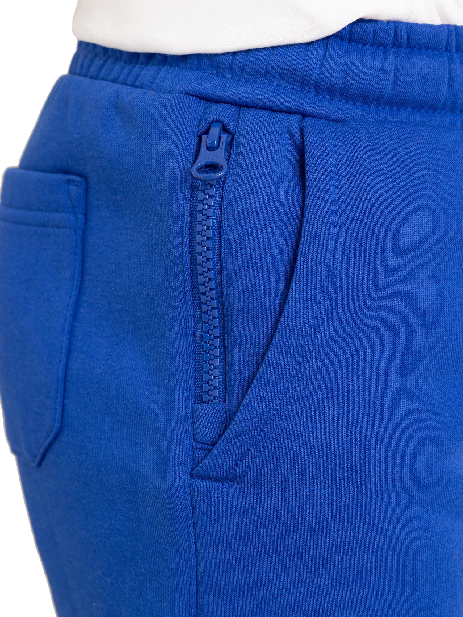 U.S. Polo Assn. Boys Fleece Short with Zipper Pockets, Sizes 4-18