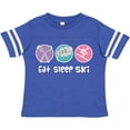 thumbnail image 3 of Inktastic Skiing Eat Sleep Ski Sports Girls Toddler T-Shirt, 3 of 5