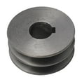 thumbnail image 6 of V-Belt pulley A Type Double Slot Pulley Motor Cast Iron Dia Power Tool Accessory, 6 of 10