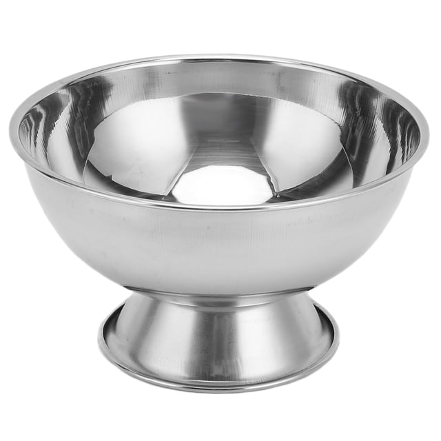 Cuenco de acero inoxidable para jabón de afeitar. Crea una rica crema de afeitar. Cuenco para espuma de afeitar resistente para hombres.