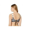thumbnail image 4 of Ralph Lauren BLACK Gradient Stripe Underwire High Neck Bra Swim Top, US 12, 4 of 4